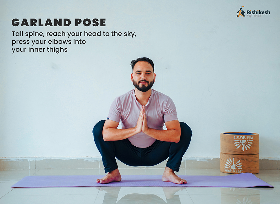 Garland Pose | Malasana | How to Practice Garland Pose in Yoga