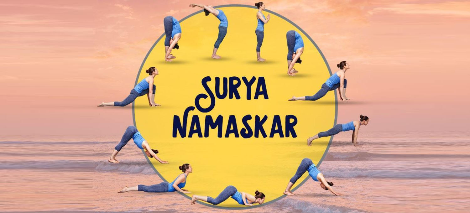 Correct way to do Surya Namaskar - YouTube